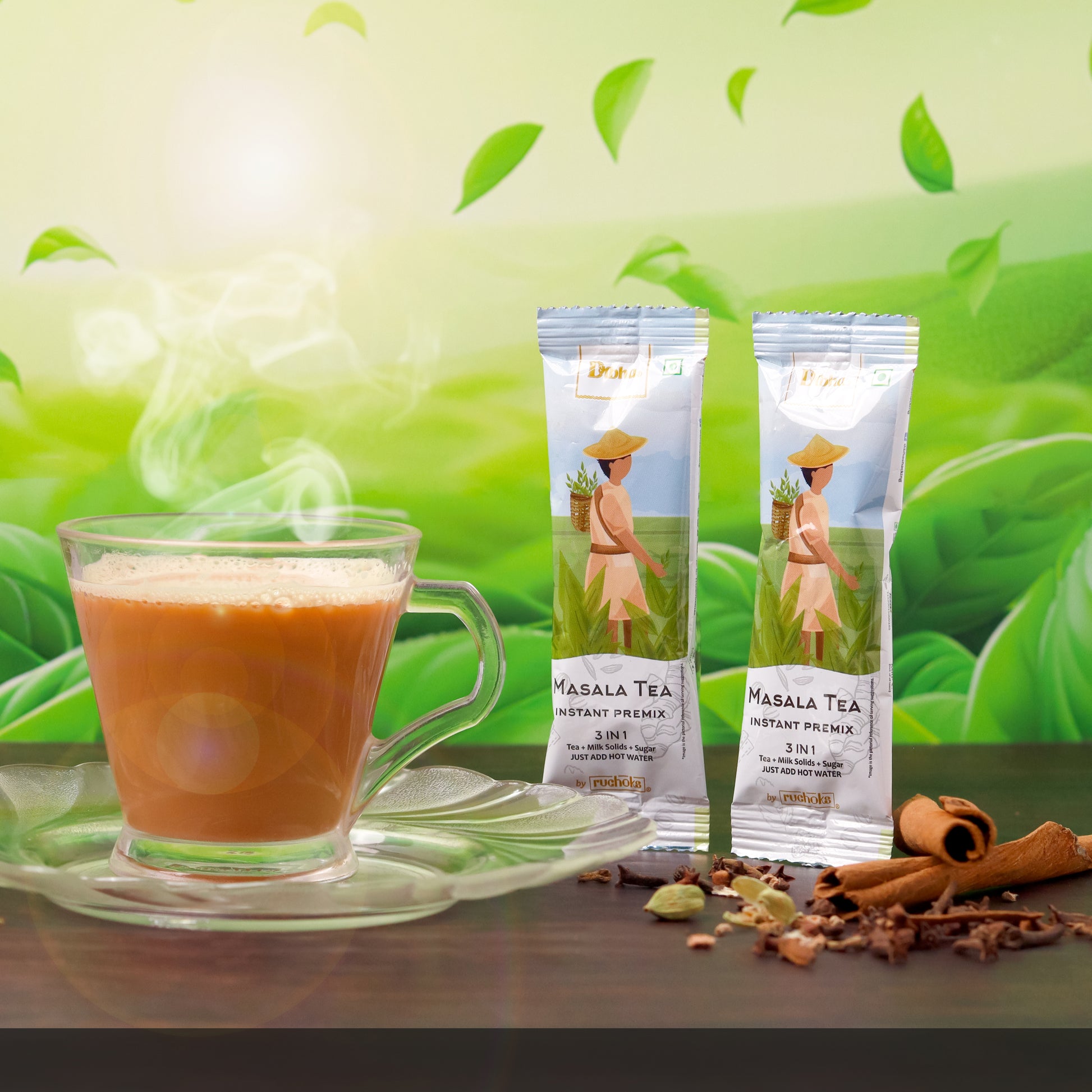 Instant Masala Tea - Set of 10 Sachets