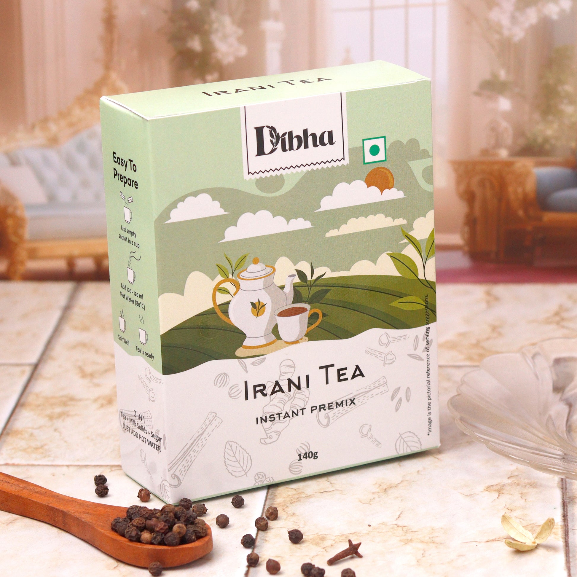 Instant Irani Tea - Set of 10 Sachets
