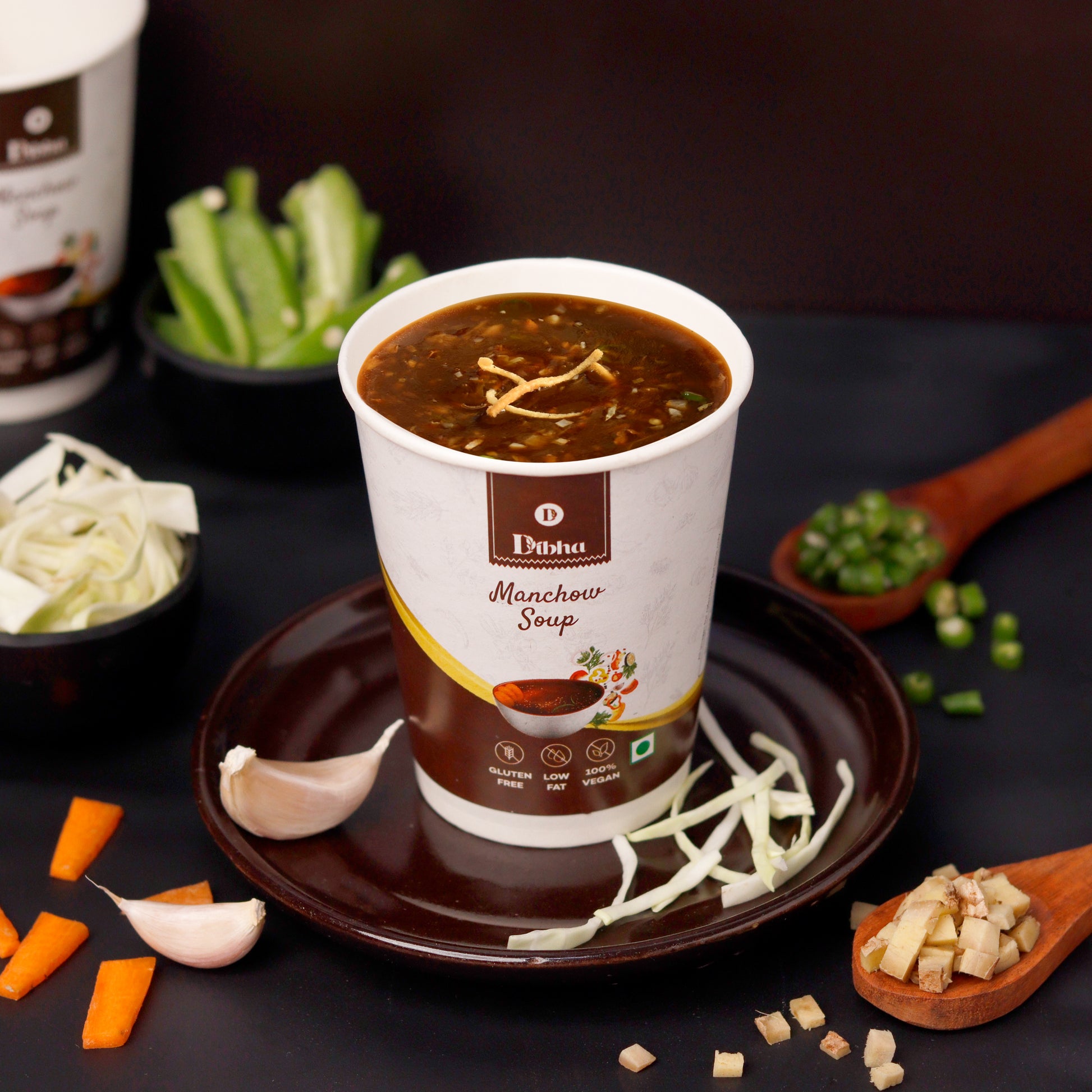 Instant Manchow Soup - Set of 10 Cups