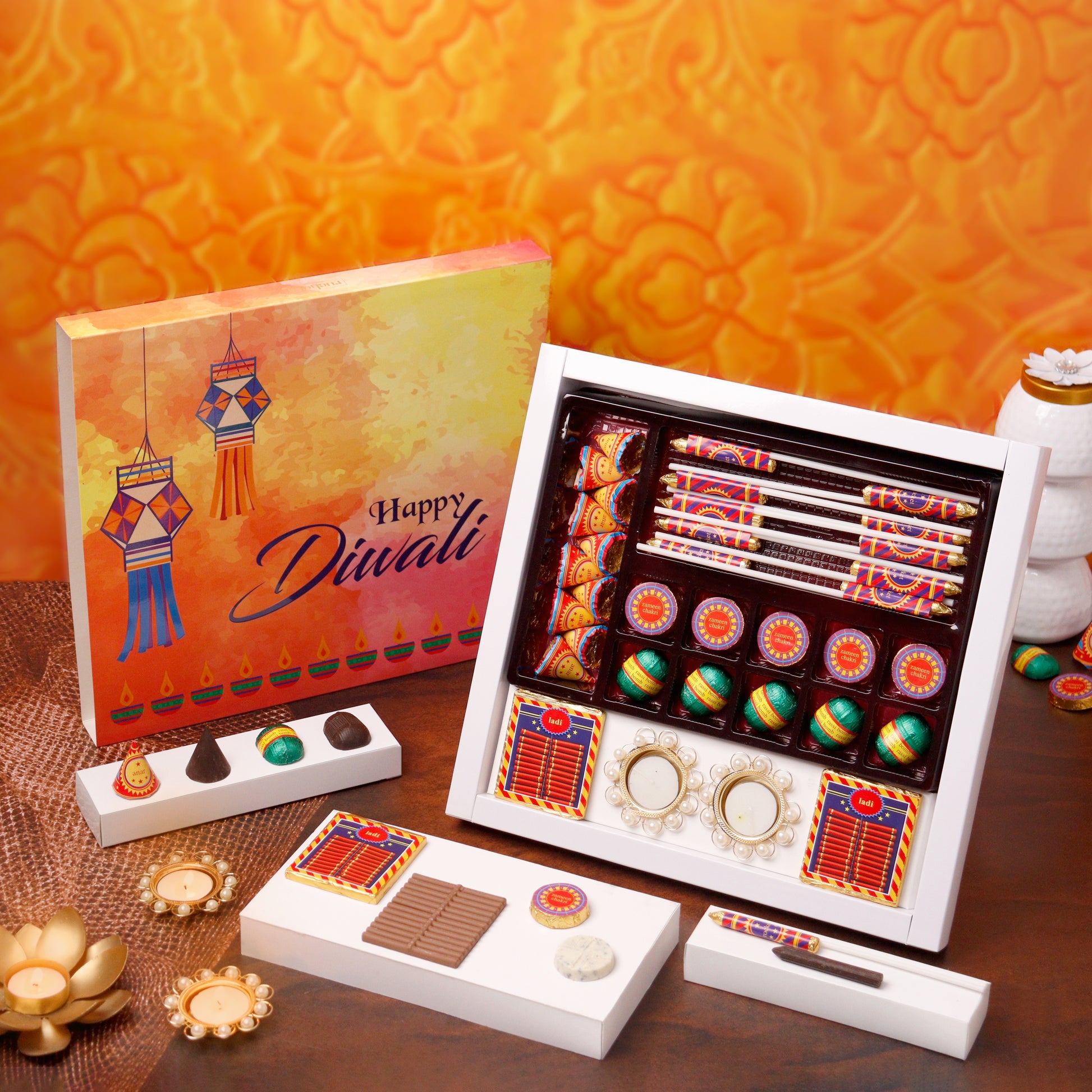 Ruchoks Premium Diwali Cracker Box 435 gms (P1 + Ladi)