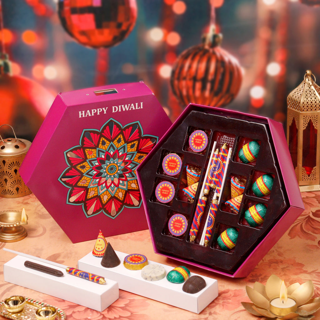 Ruchoks Premium Diwali Box(Kandil) (K6)