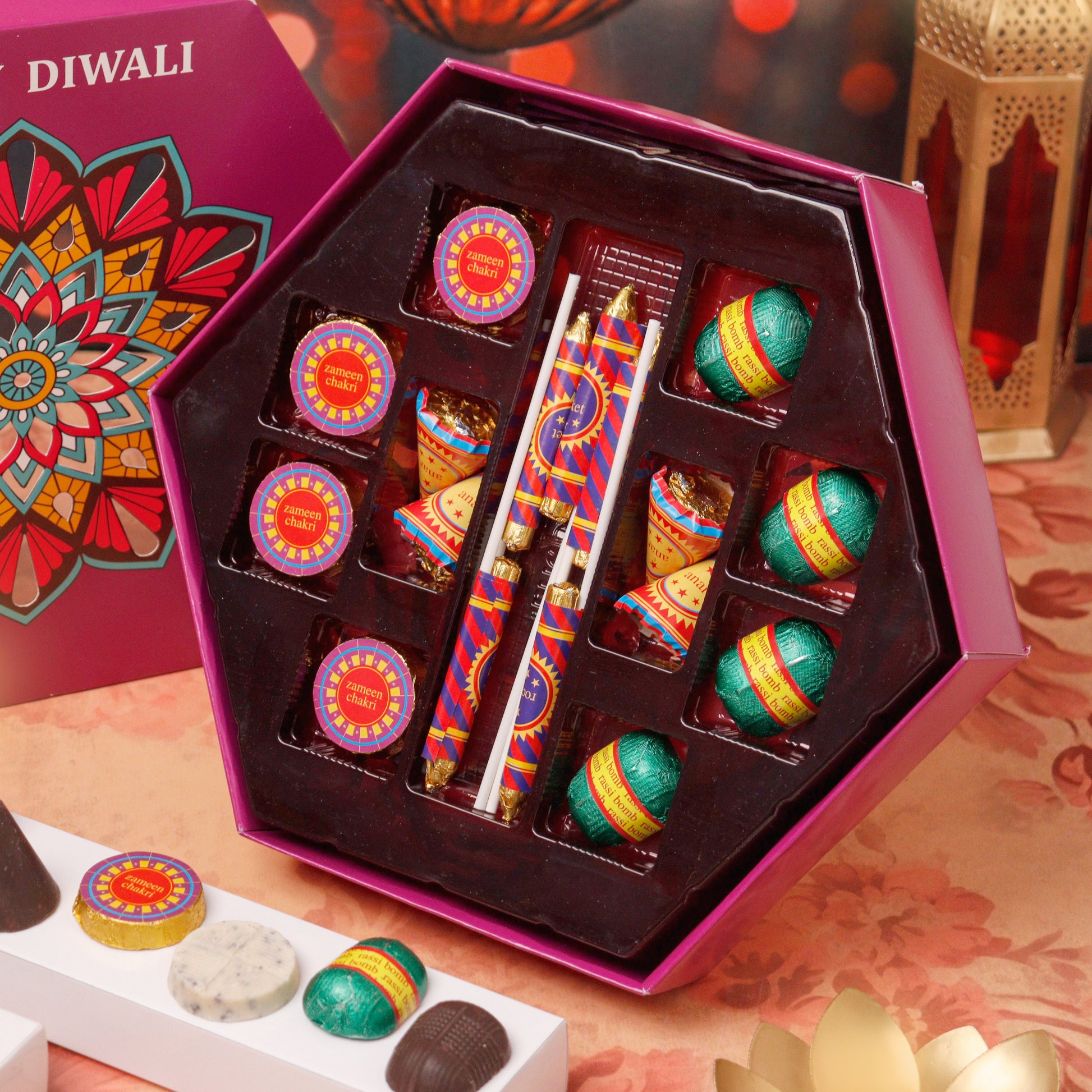 Ruchoks Premium Diwali Box(Kandil) (K6)