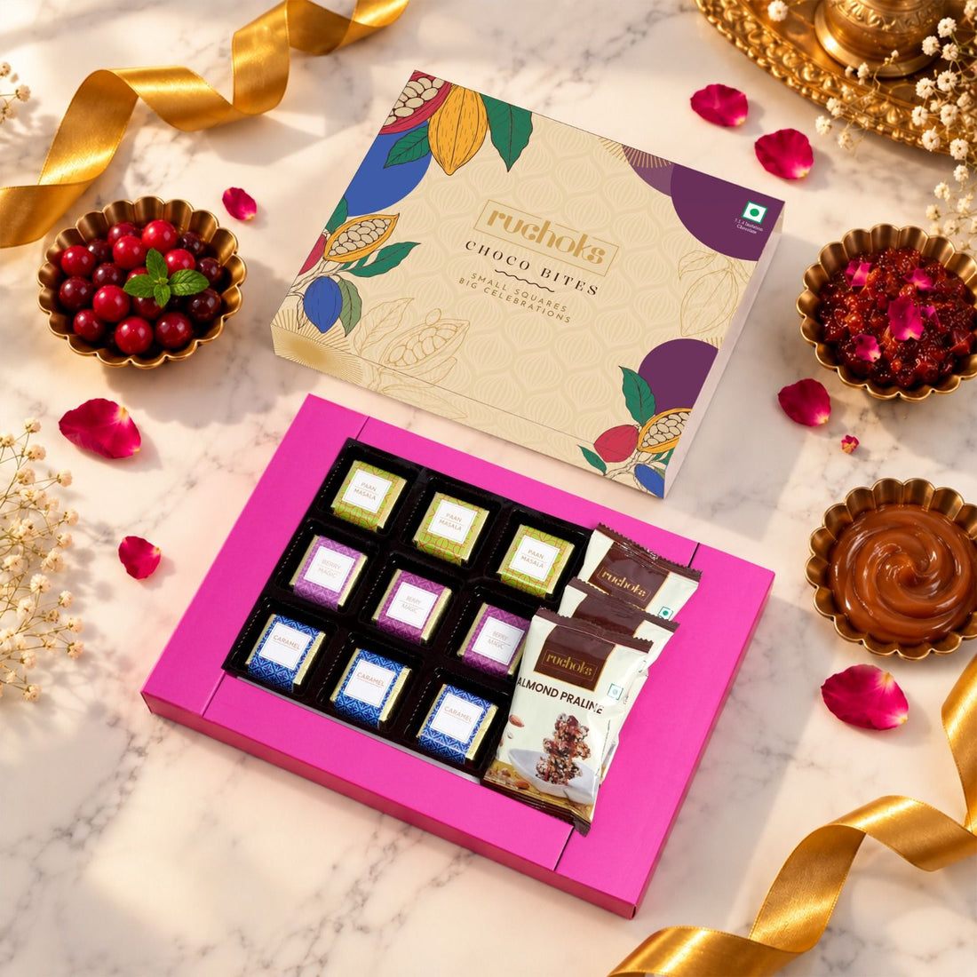 Ruchoks 12pc Choco Diwali Gift Hamper (RUC027)