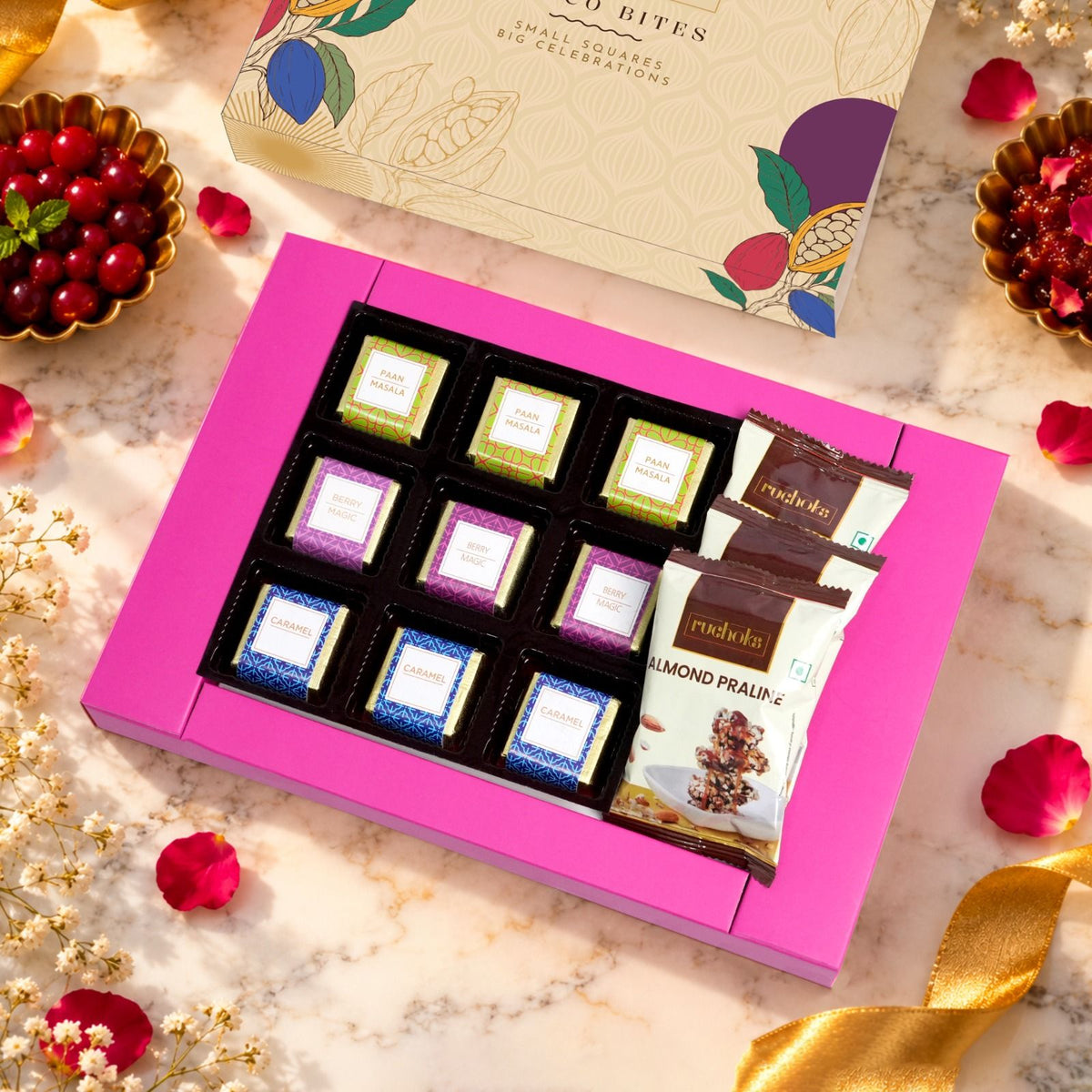 Ruchoks 12pc Choco Diwali Gift Hamper