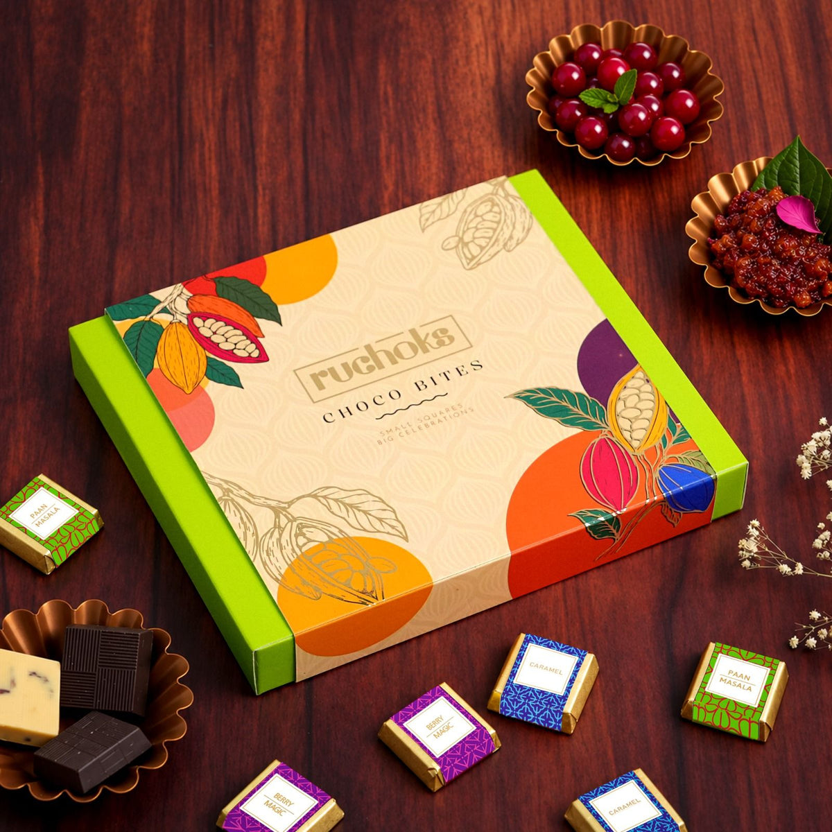 Ruchoks 9pc Choco Diwali Gift Hamper