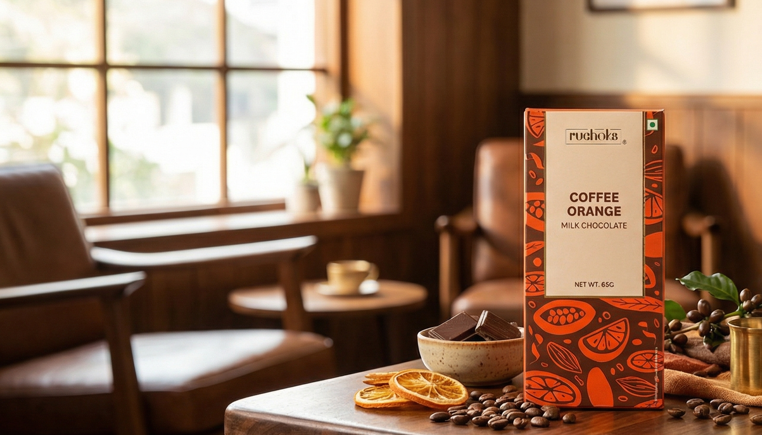 Coffee Orange Milk Chocolate
