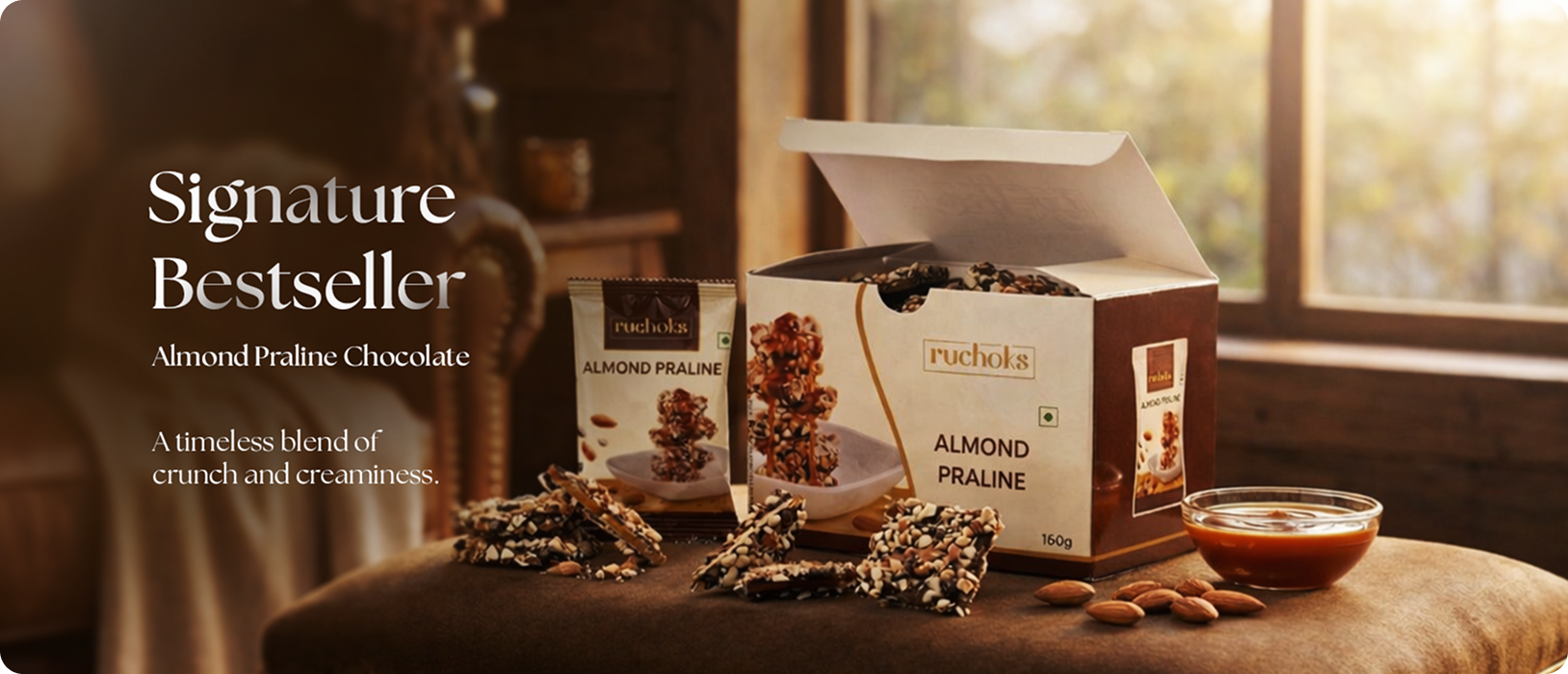 Signature Bestseller Almond Praline Chocolate